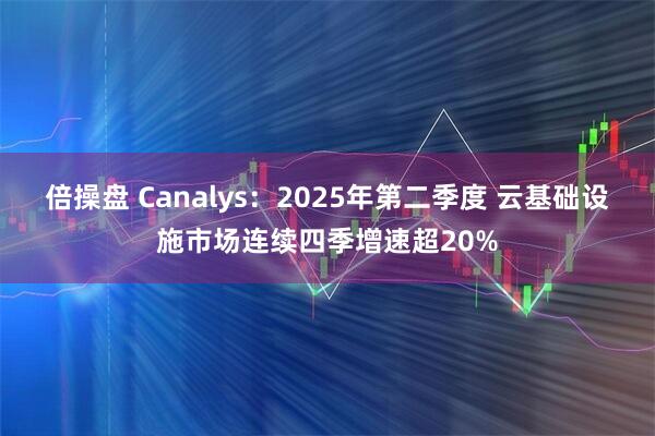 倍操盘 Canalys:2025年第二季度 云基础设施市场连续四季增速超20%