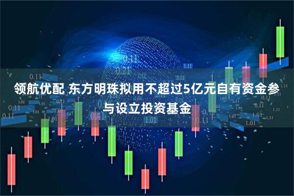 领航优配 东方明珠拟用不超过5亿元自有资金参与设立投资基金
